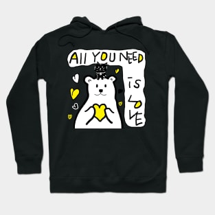 all you need is love Hoodie